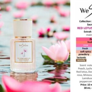 Weshine The Voyager's Sacred Soul – Red Lotus Lake's Love  – Extrait de Parfum (30 mL) - Image 4